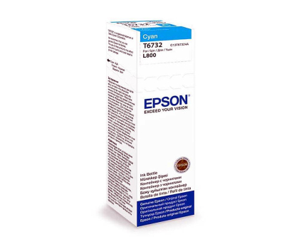 Tusz EPSON T6732C  Cyan do L800, L805, L810, L850, L1800 C13T67324A